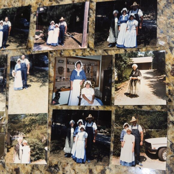 Vintage Photos 1985 Prairie Pioneer Centennial Days Costumes Handwritten Notes - Picture 2 of 16